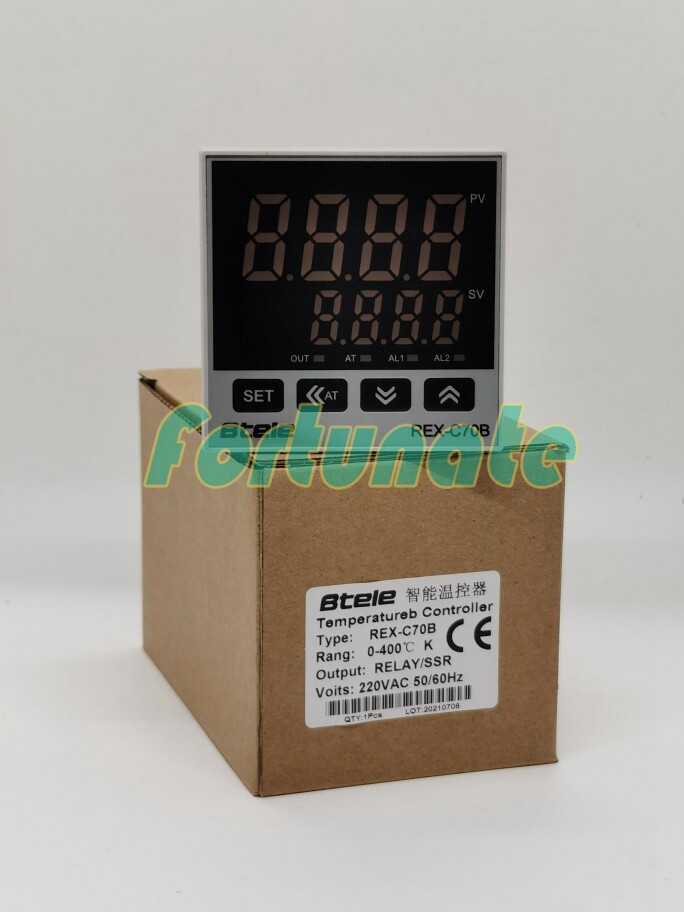 1PC New FOR Btele REX-C70B 0-400℃ K Intelligent temperature control meter