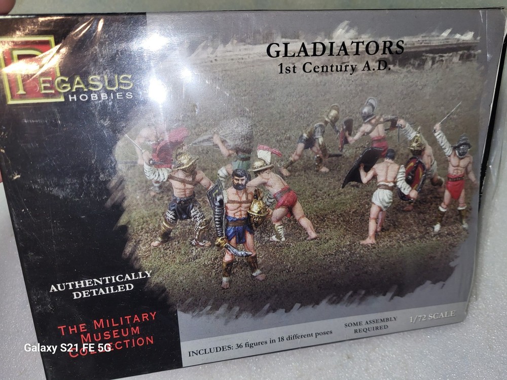 Pegasus 1st Century AD Gladiator Soldier (36) Figures 1/72 #7100