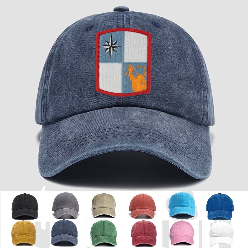 Custom Embroidered Hat 287th Sustainment Brigade, Veteran Cap, Trucker Hat, Gift