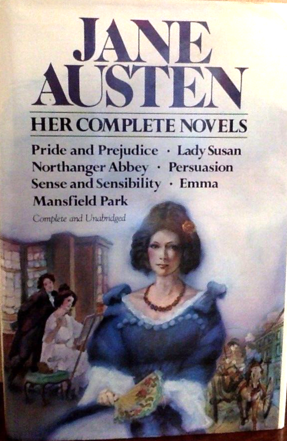 Jane Austen Her Complete Novels Avenel Publisher 1981 HC DJ Book