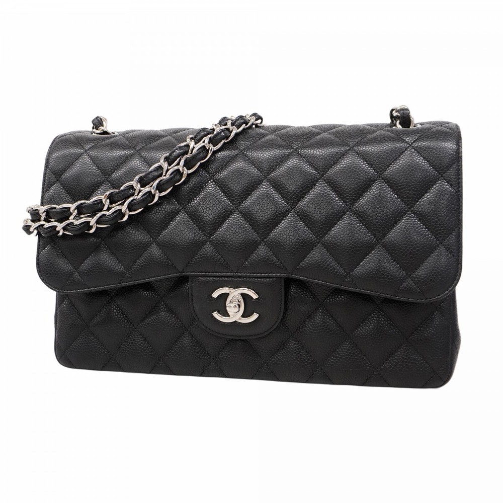 Chanel Matelasse Shoulder Bag with Silver Chain Hardware 849513