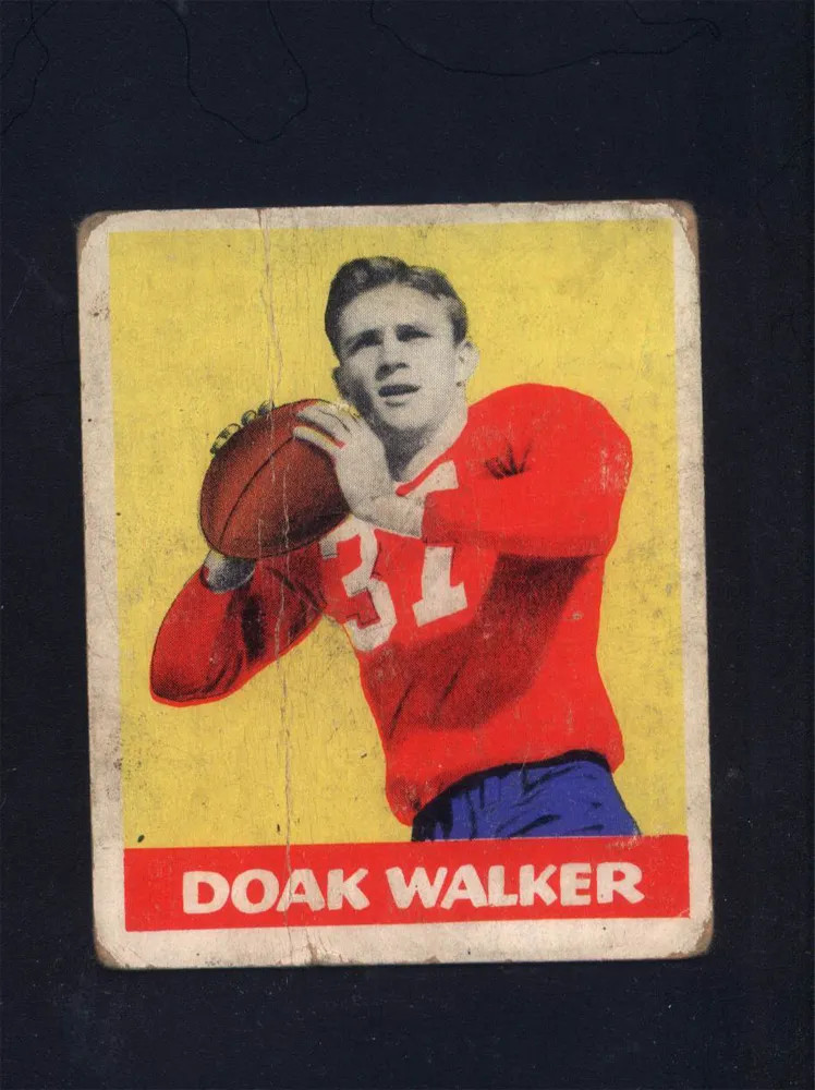 1948 Leaf #4 Doak Walker SMU (FR) 012849