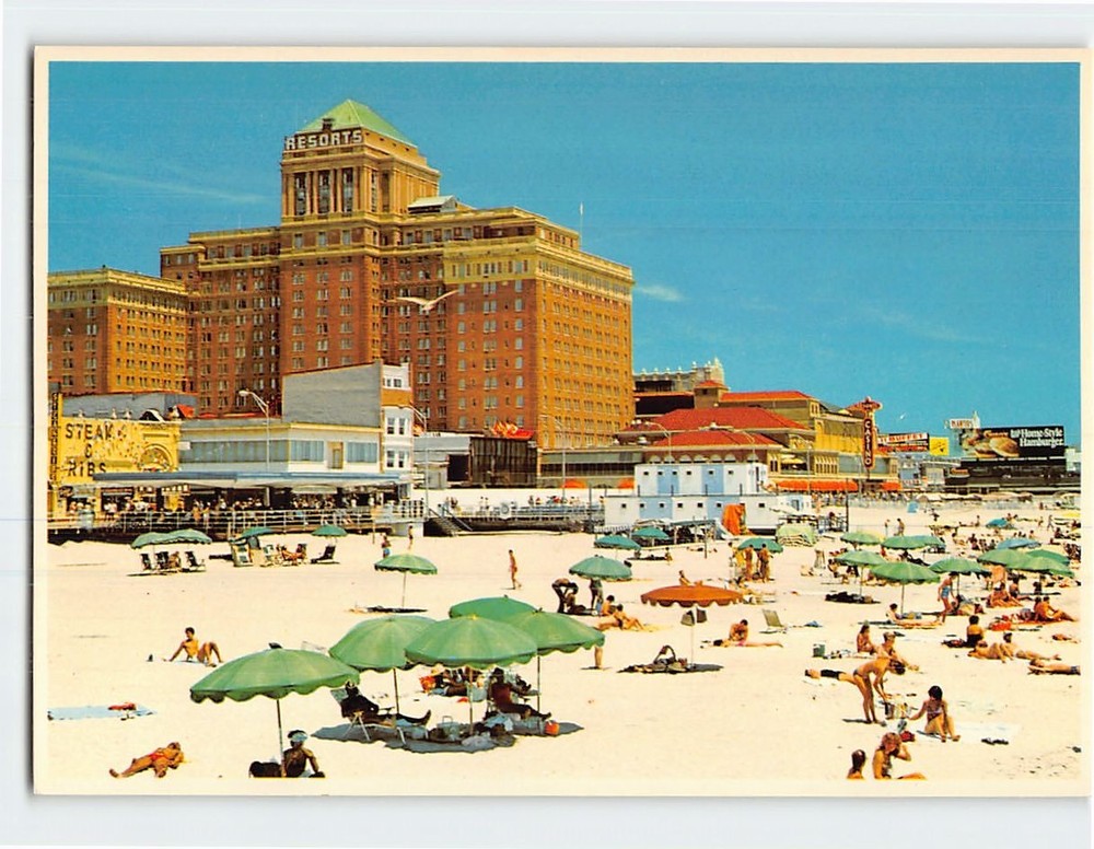Postcard Resorts International Hotel Casino Atlantic City New Jersey USA