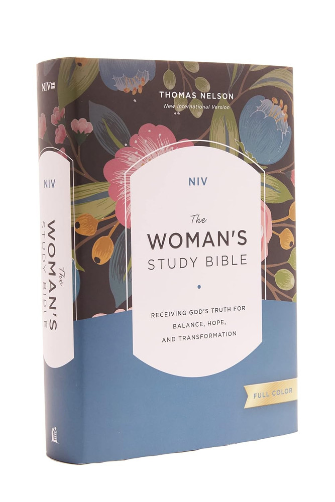 NIV, the Woman'S Study Bible, Hardcover, Full-Color, Red Letter: Receiving God'S