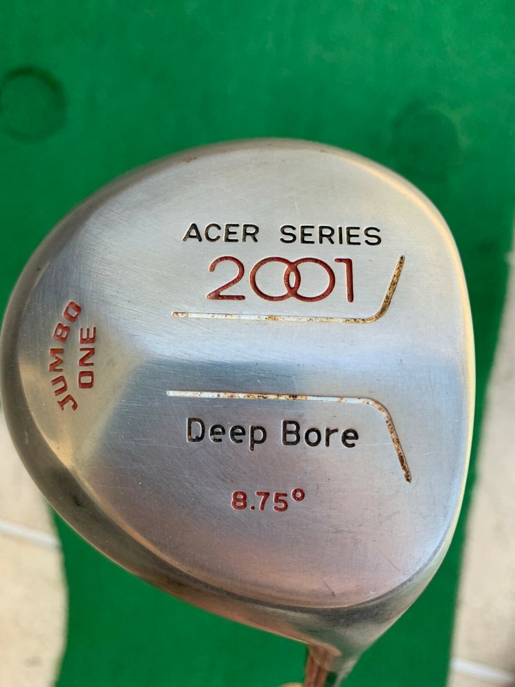 Acer Series 2001 Jumbo One Driver 8.75 Loft Power Flex TI-900 Taper Deep Bore-image