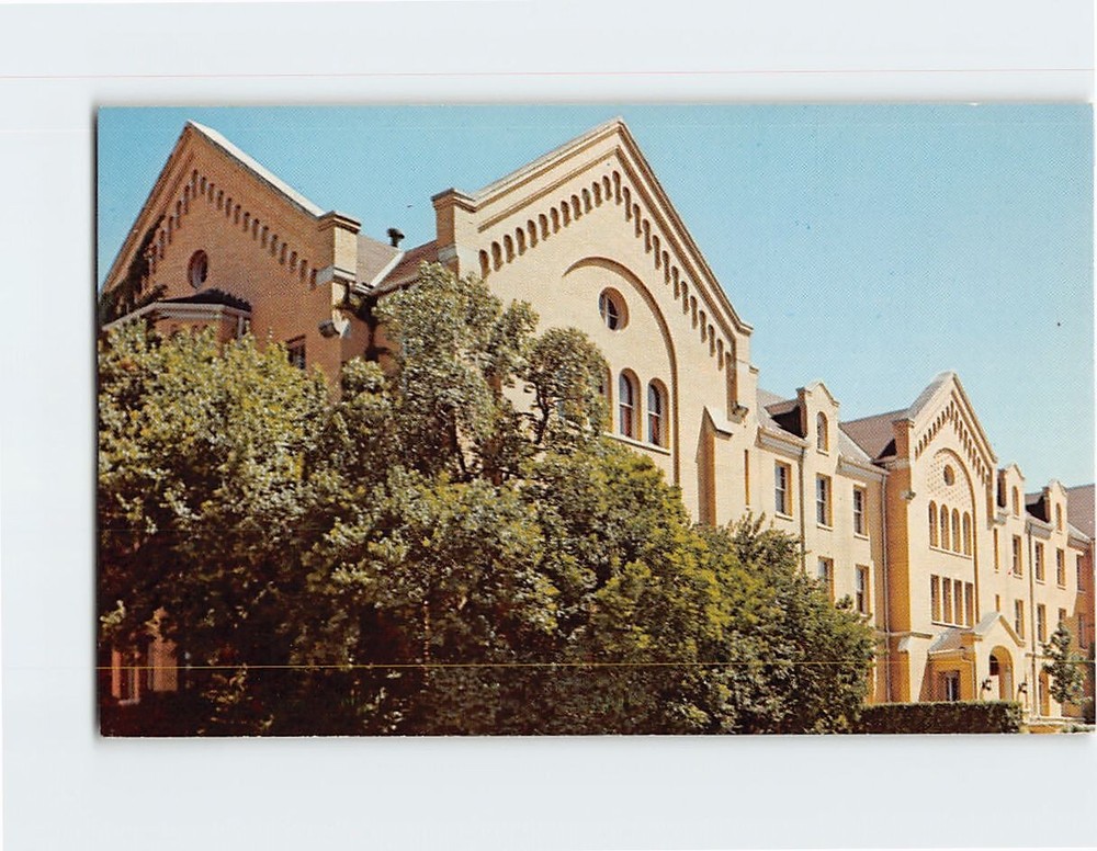 Postcard Williston Hall Northern Illinois University DeKalb Illinois USA