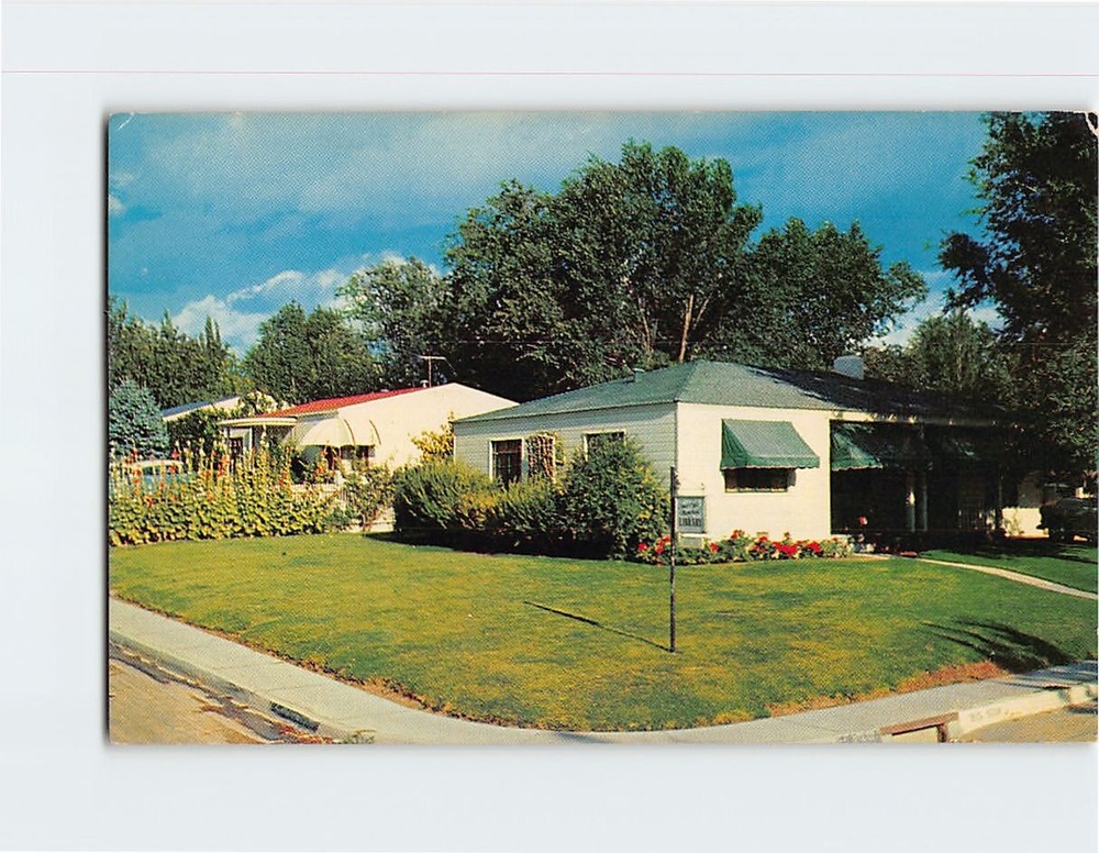 Postcard Ernie Pyle's Home Albuquerque New Mexico USA