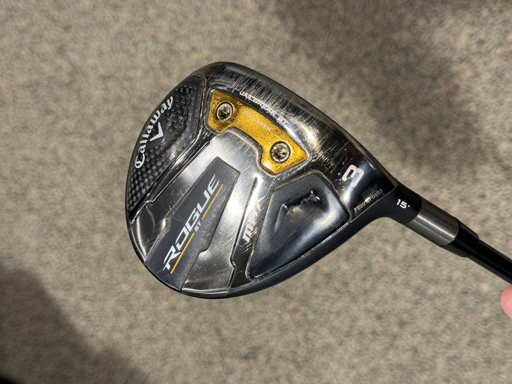 Used Men's Callaway Rogue Fairway Wood Right Handed Regular Flex 3 Wood
