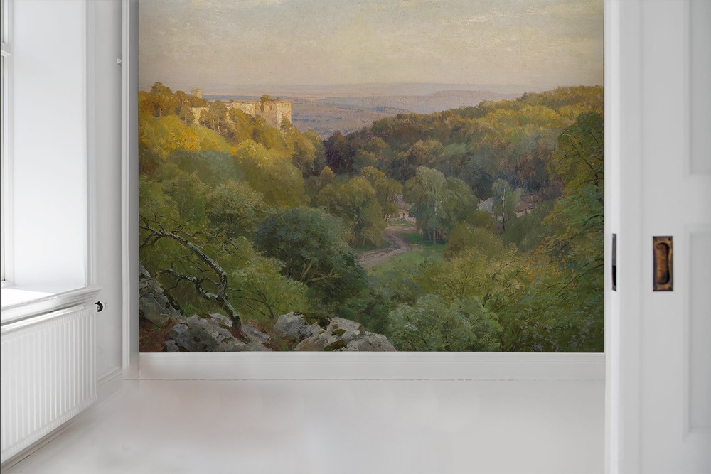 3D Landscape Oil Painting Wall Murals Wallpaper Murals Wall Sticker 34