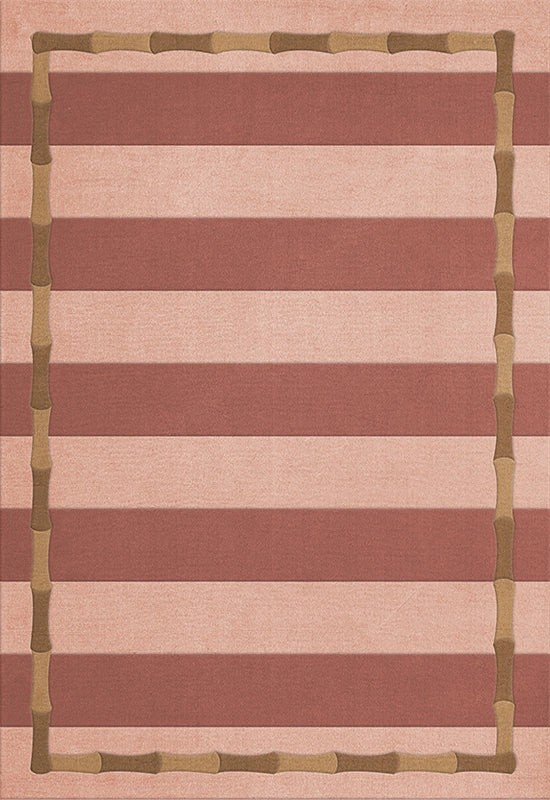 Alice Crawley Stripe Rug Hand-Tufted Rug Handmade Area Rug for Bedroom, kids Rug