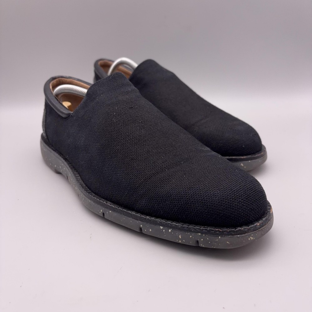 Donald J Pliner Shoes Mens Size 8.5 Black Slip On Comfort Casual Loafers Edell