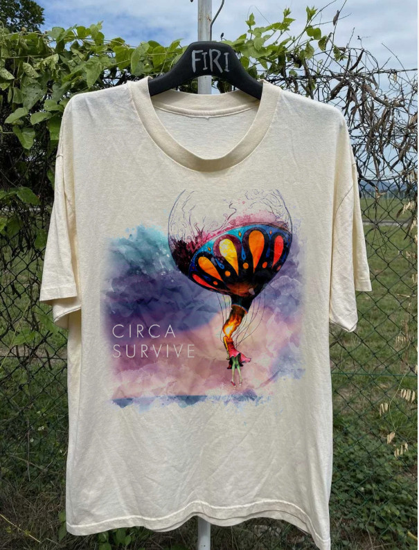 New Circa Survive On Tour Gift For Fan All Size S to 5XL Unisex T-shirt