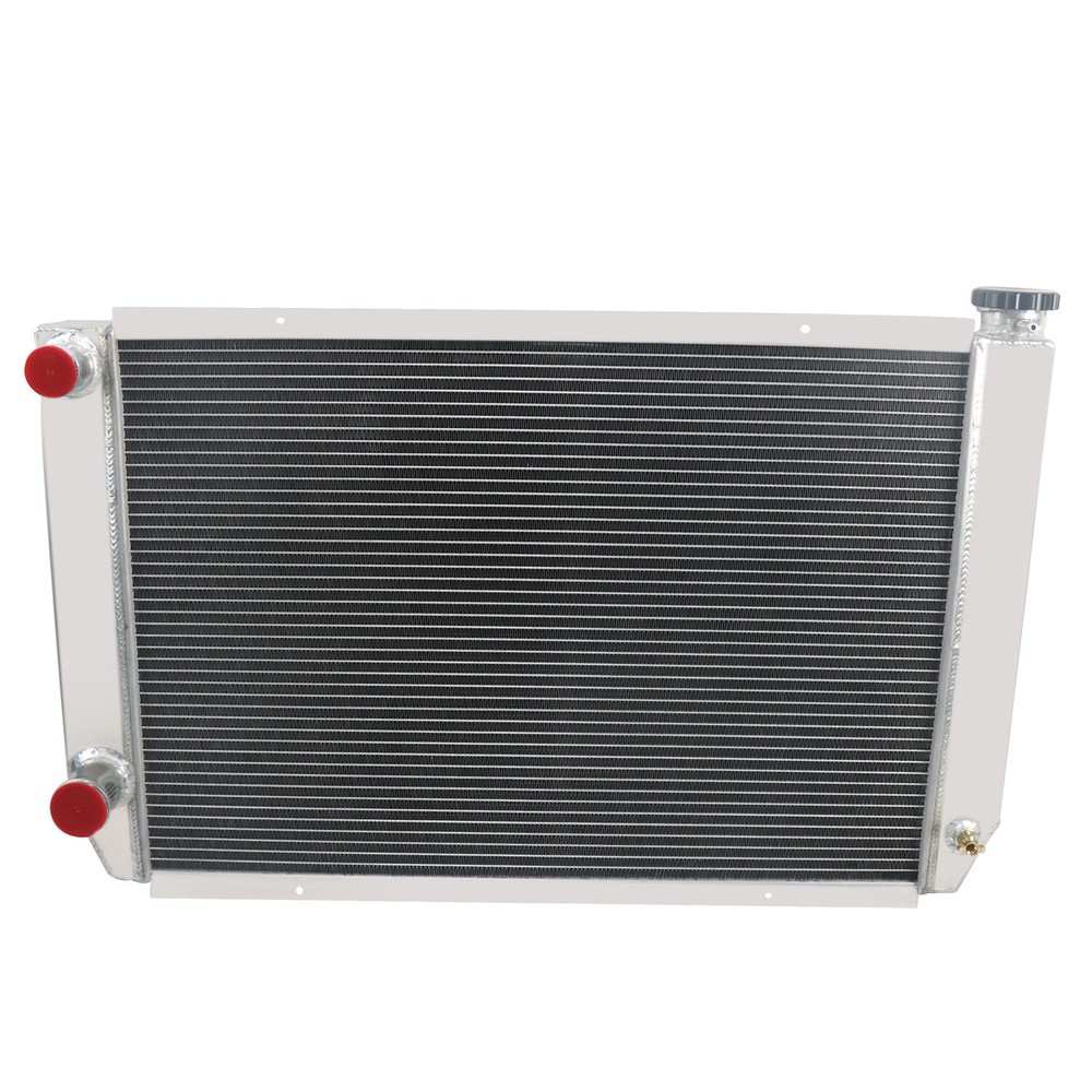 4 Row Aluminum Cooler Extreme Radiator Fit Heavy Duty Ford Mopar Style 31