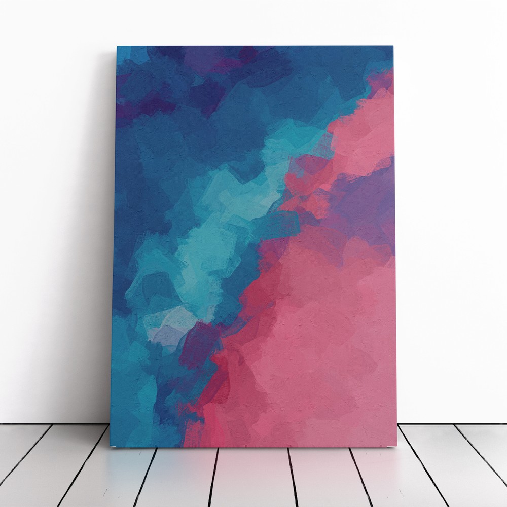 Lasting Love Abstract Canvas Wall Art Print Framed Picture Home Office Decor