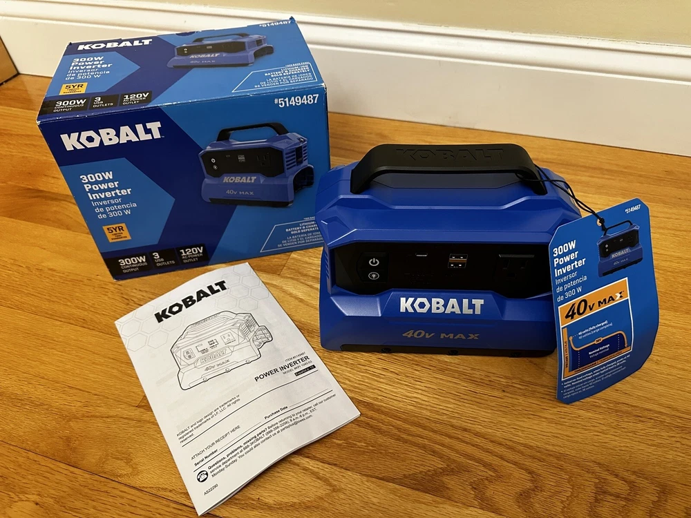Kobalt 120V 300W Power Inverter TOOL-ONLY #5149487