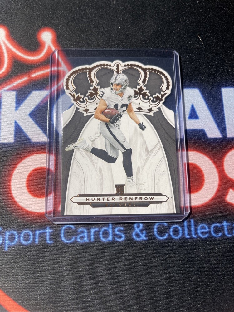2019 Panini Chronicles - Crown Royale Hunter Renfrow #CR-33 (RC)