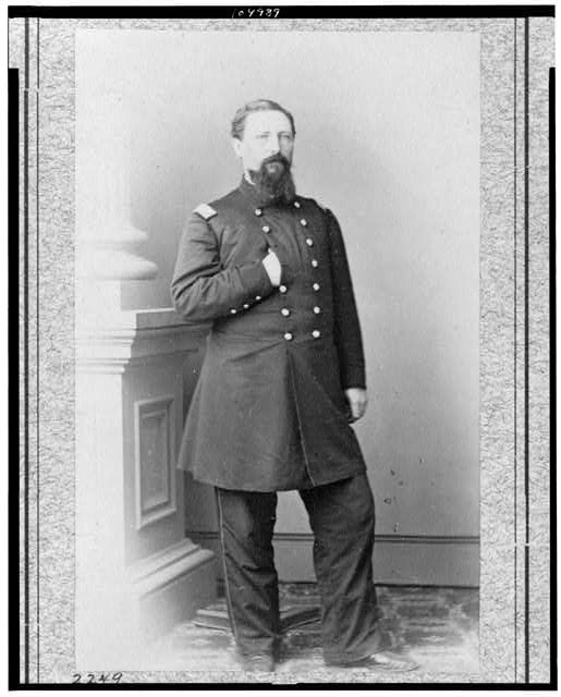 Col W.E. Woodruff Confederate 2nd Kentucky Infantry Civil War 1860s Portrait