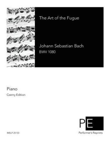 Art of the Fugue, Paperback by Bach, Johann Sebastian; Czerny, Carl, Like New...