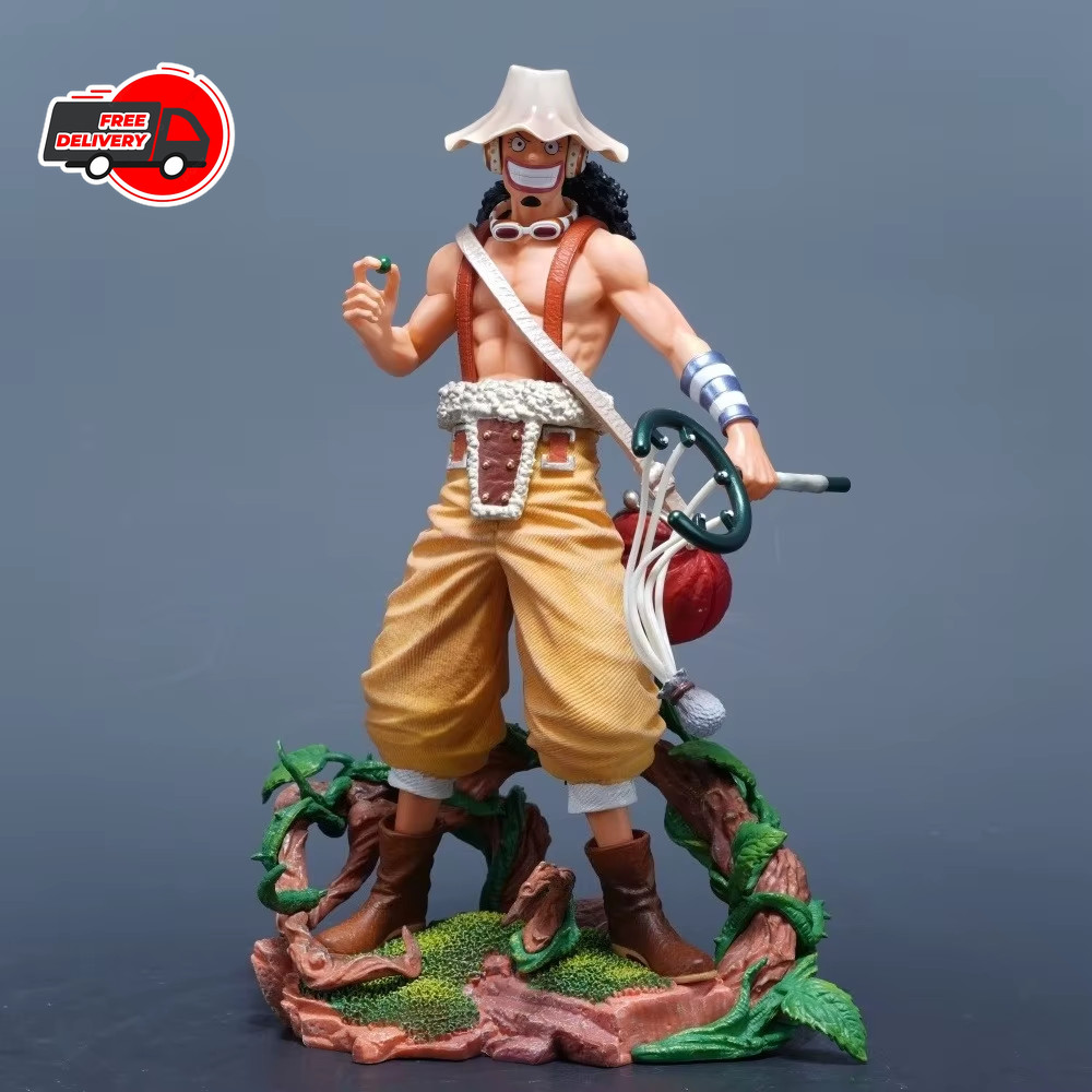 25cm One Piece Usopp Figure PVC Action Model Statue Anime Collection Toy Gift