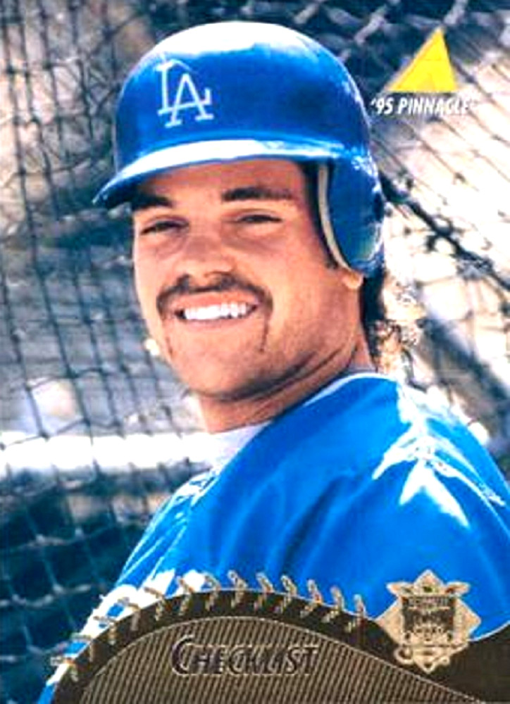 1995 Pinnacle #448 Mike Piazza Los Angeles Dodgers HOF