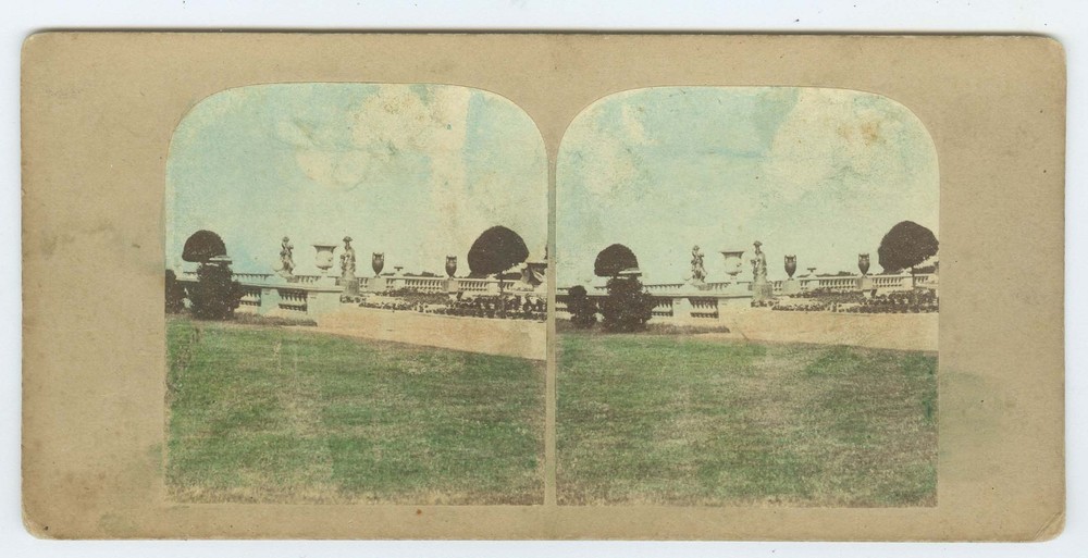 G5044~ ENGLAND Isle of Wight Osborne House 1860s Stereoview #219