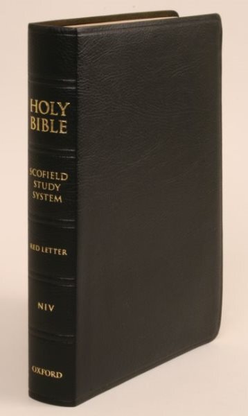 Scofield Study Bible : New International Version, Black, Genuine Leather, Pap...