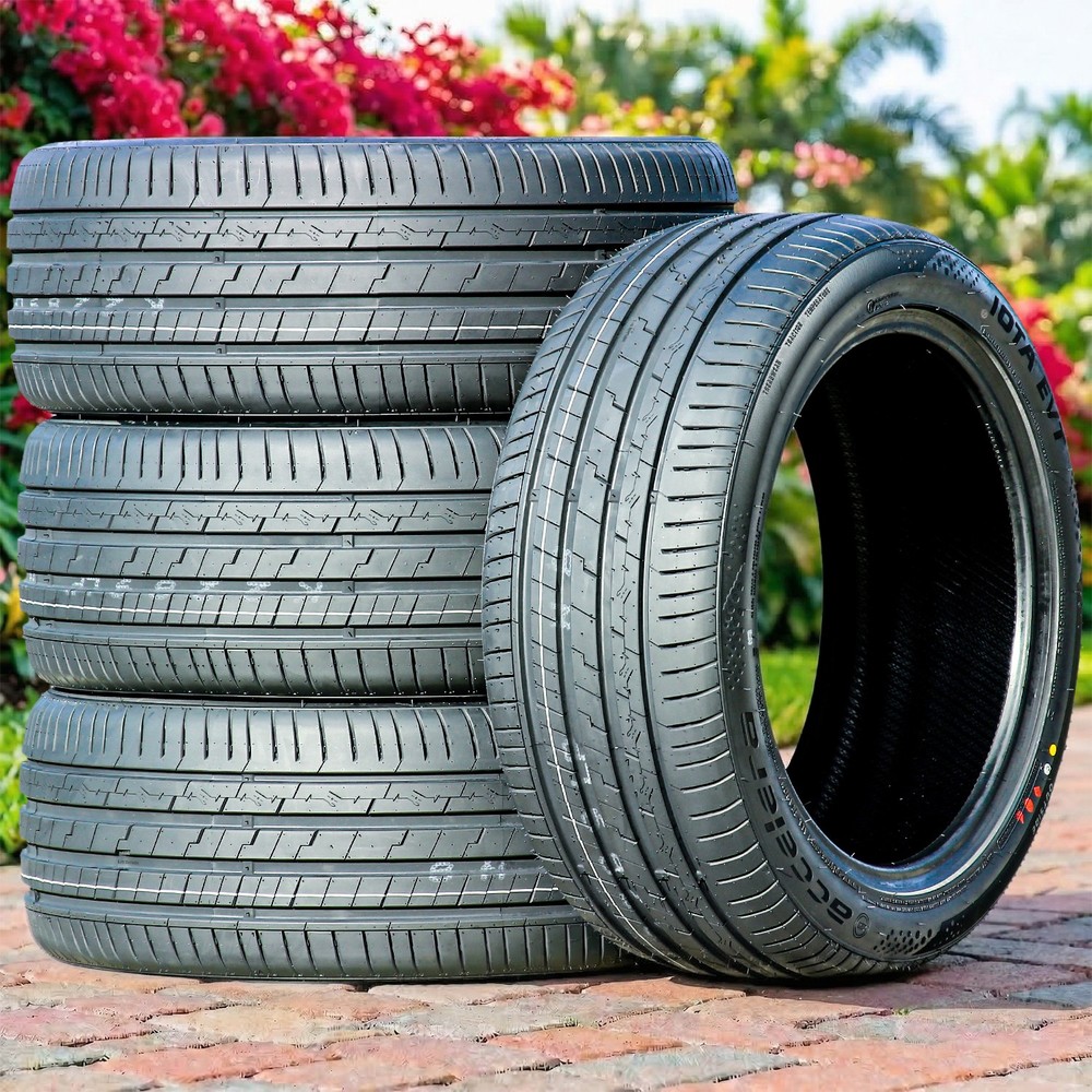 4 Tires Accelera Iota EVT 245/40R18 97Y XL EV Tuned A/S High Performance