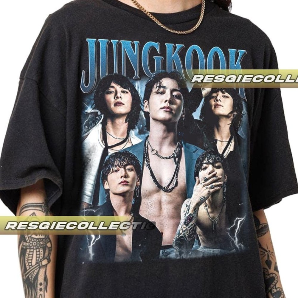JUNGKOOK Retro Graphic Unisex T-Shirt S-5XL