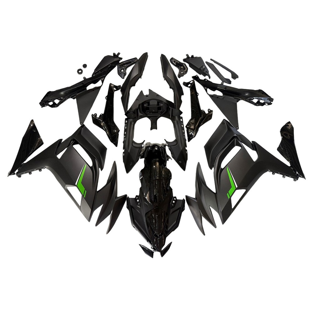 Green Black Fairing Kit For Kawasaki Ninja 650 ER-6F 2020-2023 Plastic Bodywork