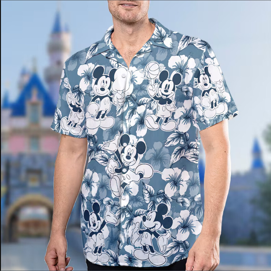 Mouse Tropical 3D HAWAI SHIRT Mother Day Gift All Over Print Best Pric