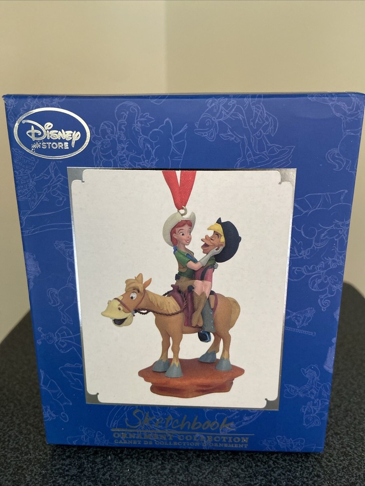Disney Store Pecos Bill & Sue Sketchbook Ornament Limited LE Melody Time