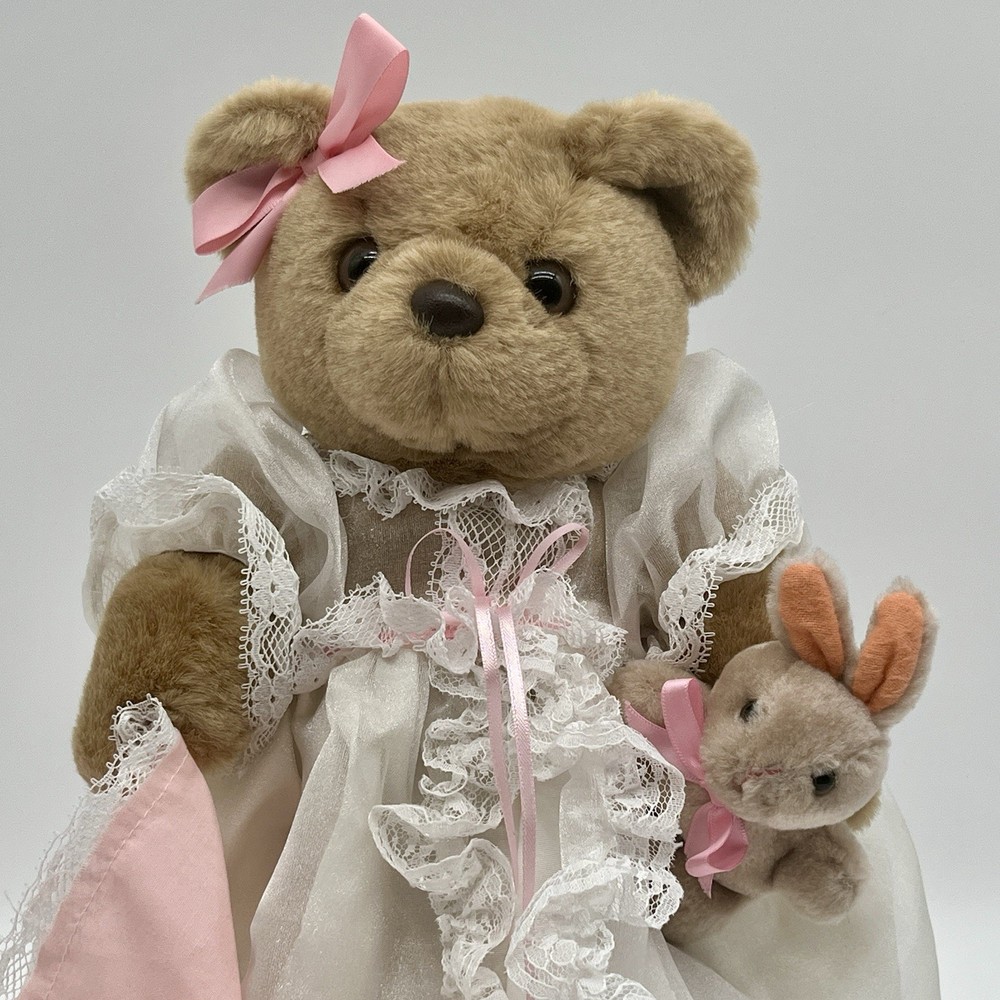 Vintage 1994 Bearly People Handmade Jointed Teddy Bear – 12