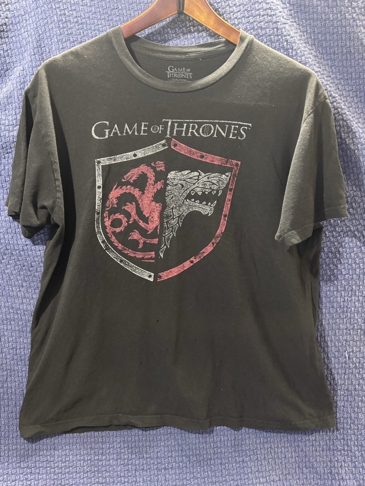 Game of Thrones Men's T-Shirt Cotton Blend Large