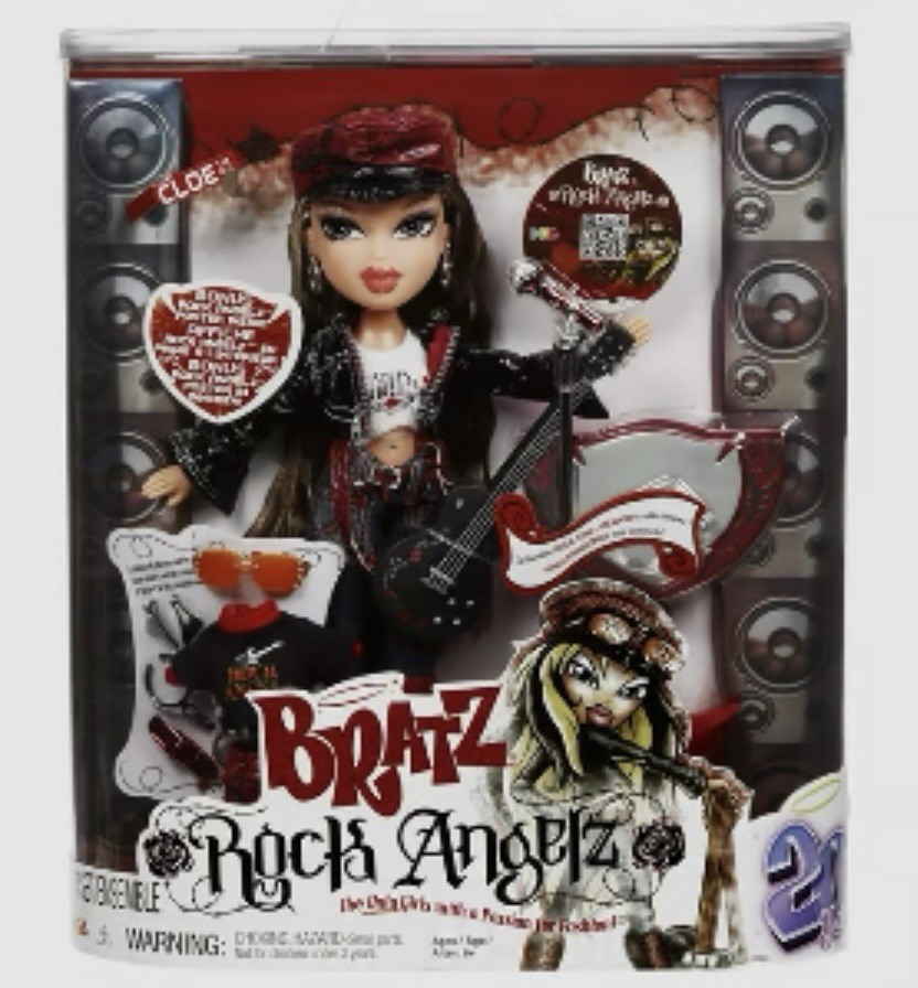 Bratz Rock Angelz Cloe Fashion Doll with Edgy Outfit