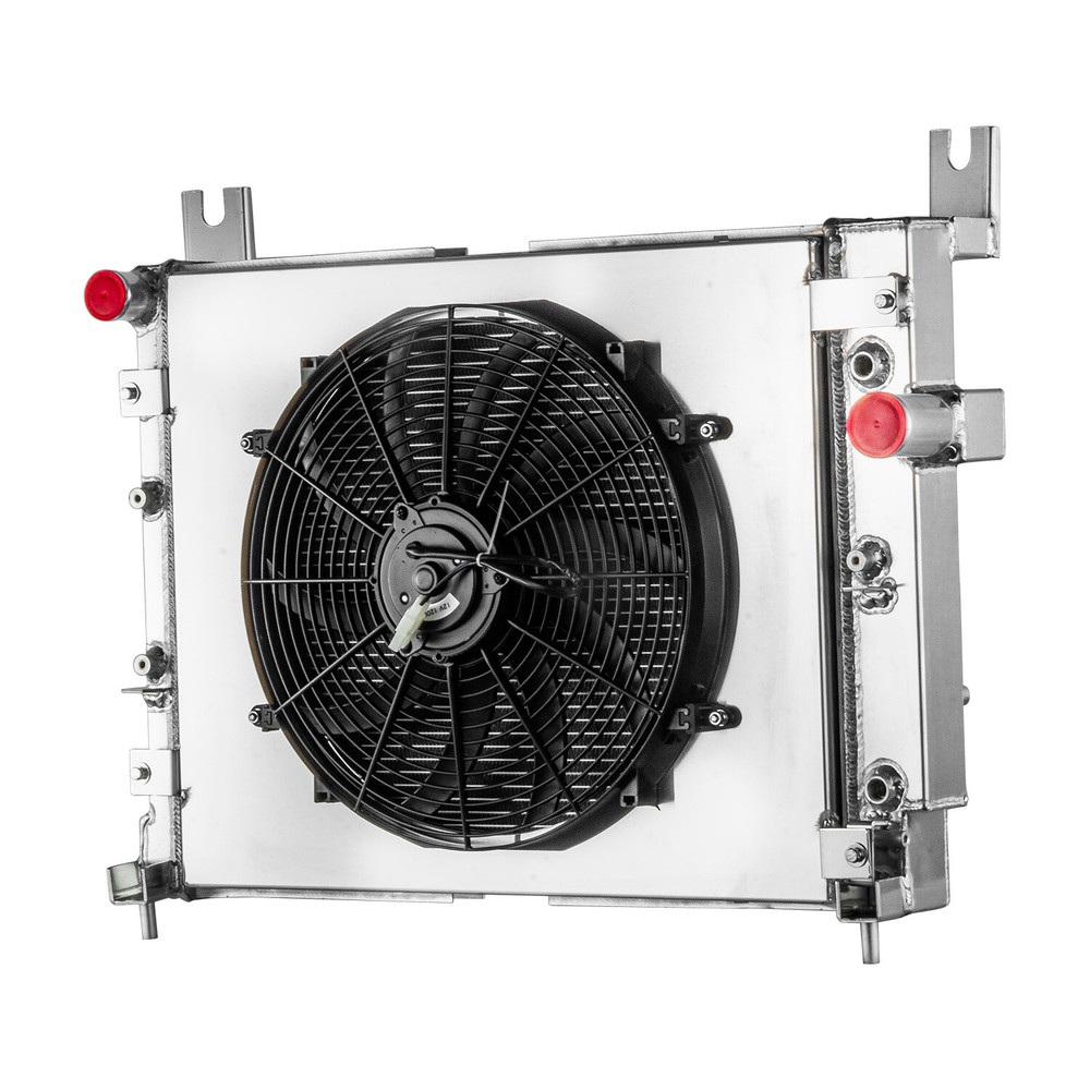 3 Row Radiator Fan Shroud  For 02 DODGE DAKOTA Durango 4.7L 5.2L 5.9L 2000-2004