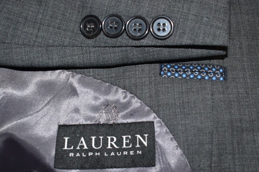 Lauren Ralph Lauren Black Label blazer gray 48L with defect
