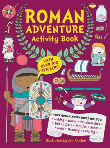 Roman Adventure Activity Book by Alliston Jen: Used