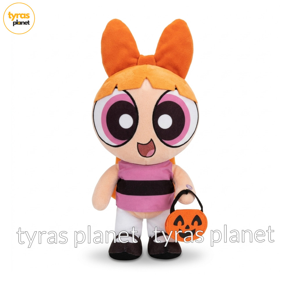 New Halloween Powerpuff Girls Blossom Plush Side Stepper