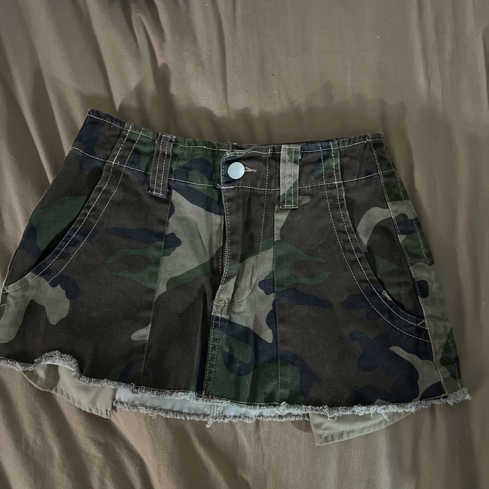 XS Camo Skirt Fashion Nova Women's Mini Skirt