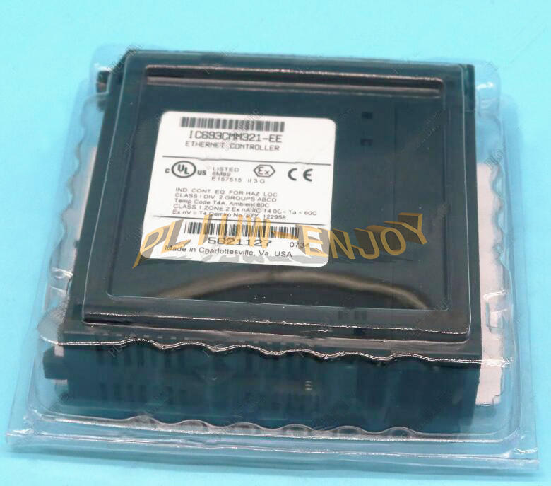 Ge Fanuc IC693CMM321-EE New Ethernet Controller Module