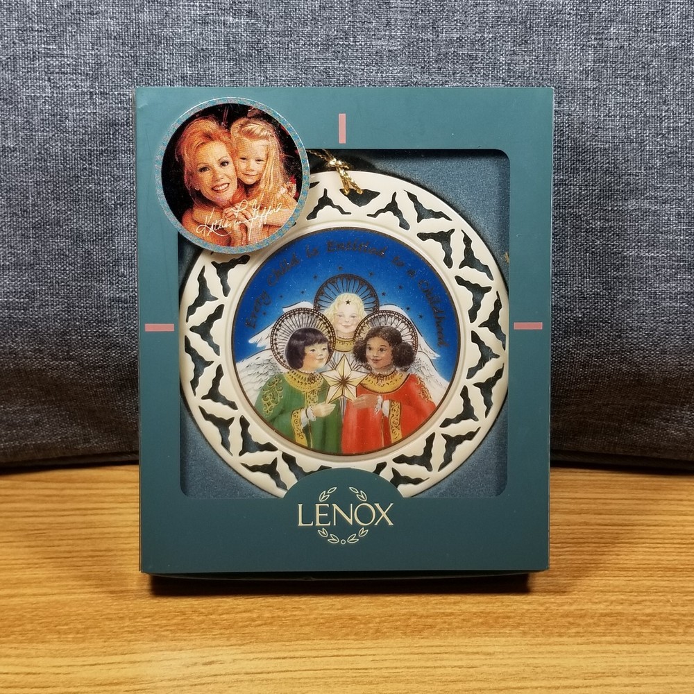 Lenox Every Childhood Kathy Lee Gifford Holiday Ornament NEW NWT COLLECTIBLE NIB