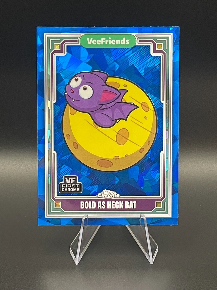 2025 VeeFriends Topps Chrome Sapphire - Bold as Heck Bat