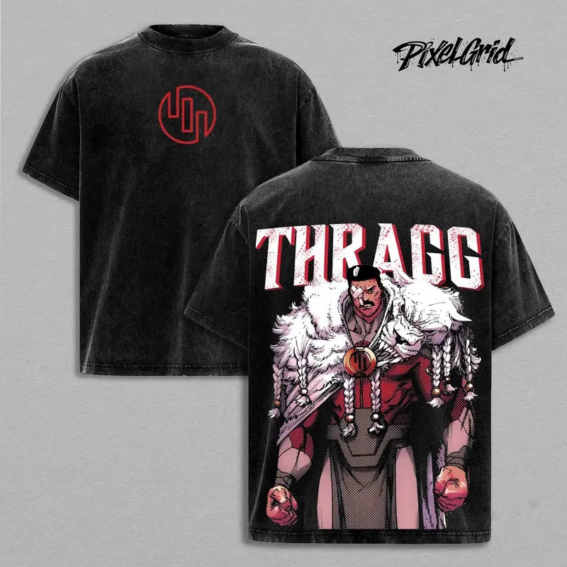 Thragg Invincible Tv Series Graphic Streetwear T-Shirt
