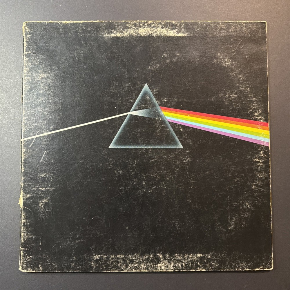 Pink Floyd Dark Side of the Moon SMAS 11163. 1973 Vinyl. Low Grade