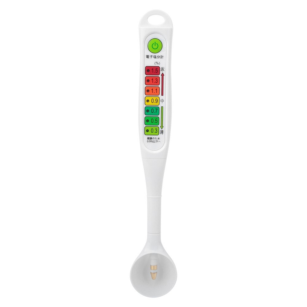 1-LED Salinity Tester Compact Portable Food Salinity Meter For Liquid Foods