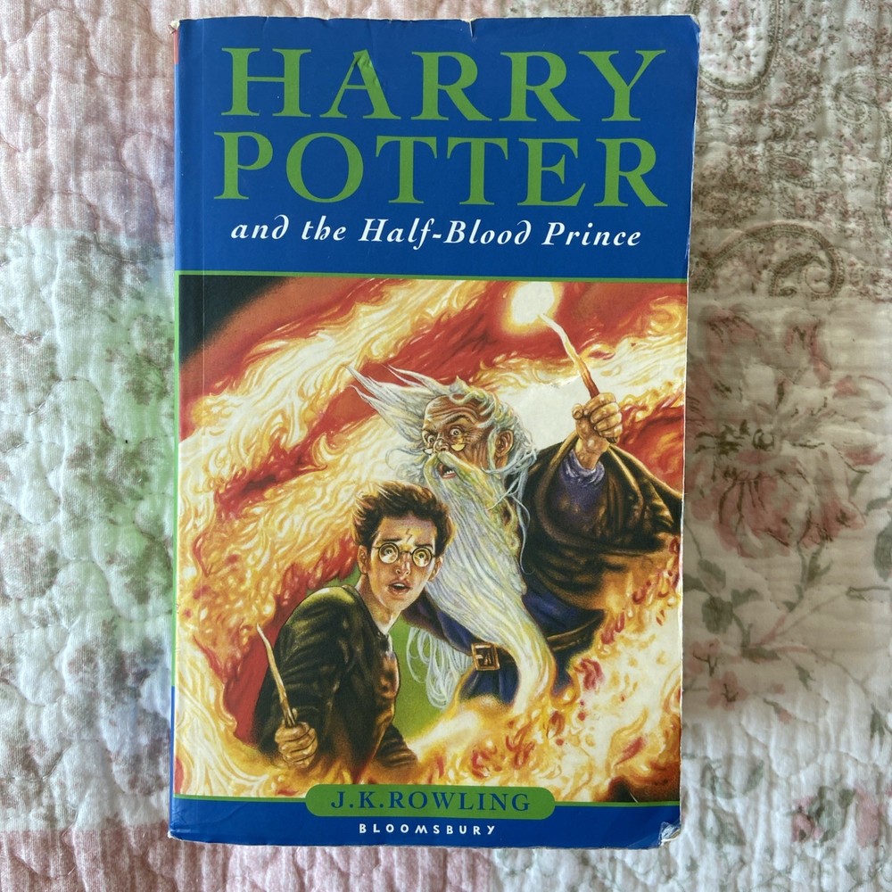 First Edition Harry Potter and the Half-Blood Prince by J. K. Rowling Paperback