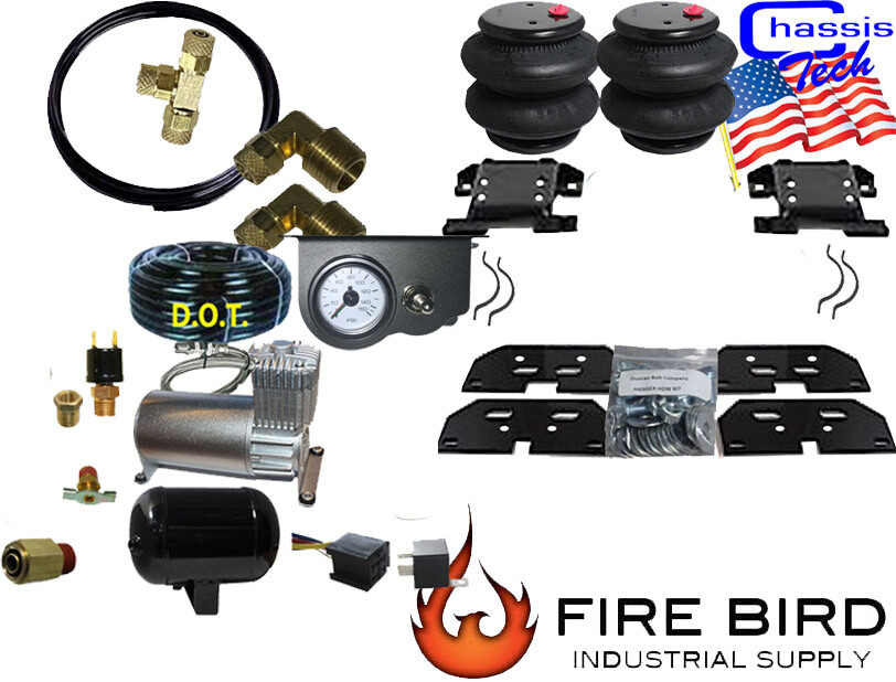 Air Springs Bags 2003-12 Dodge Ram 2500 2/4wd  Load Leveler tow Air Manages