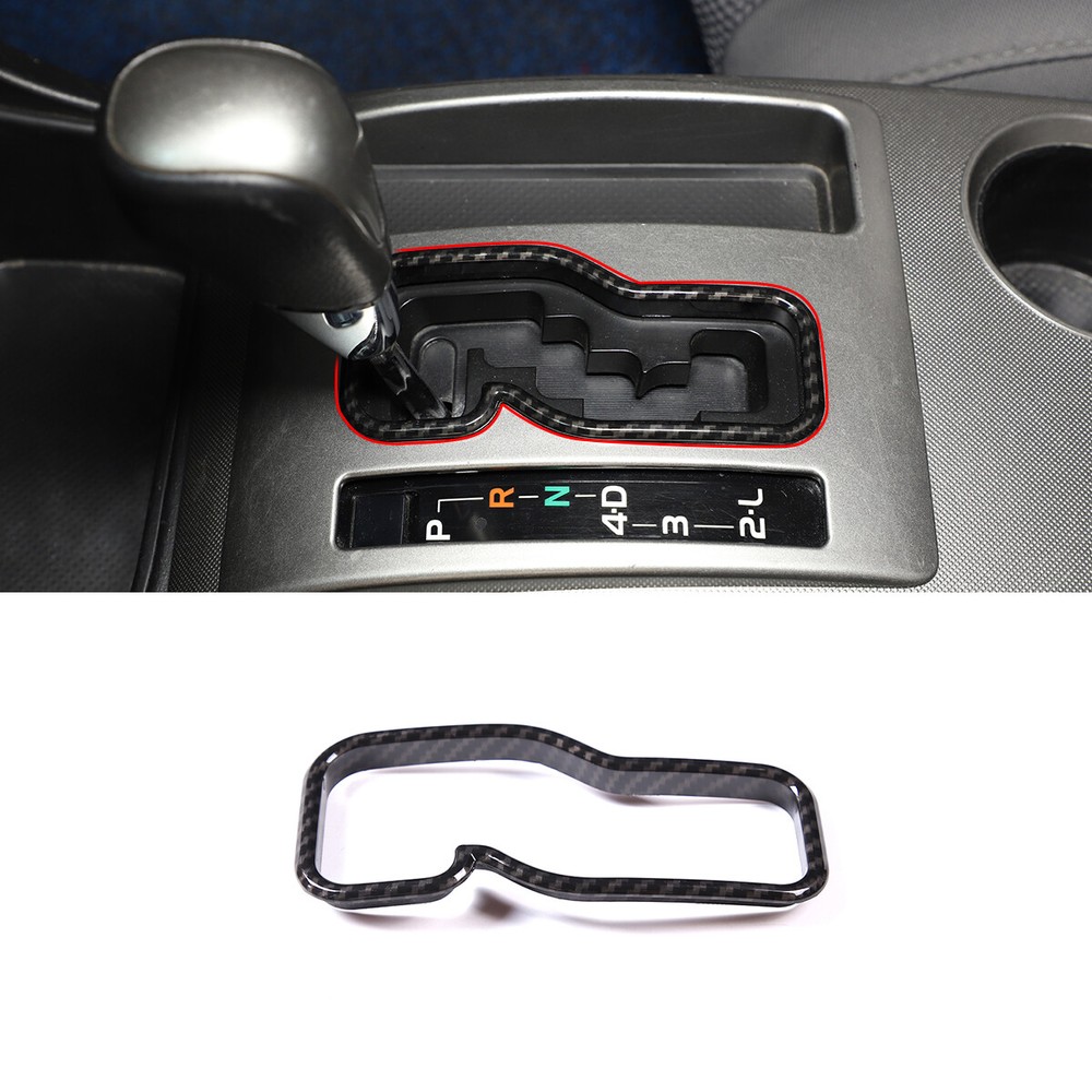 ABS Fiber Shift Gear Track Frame Cover Trim for Toyota Tacoma 2006-2015-image