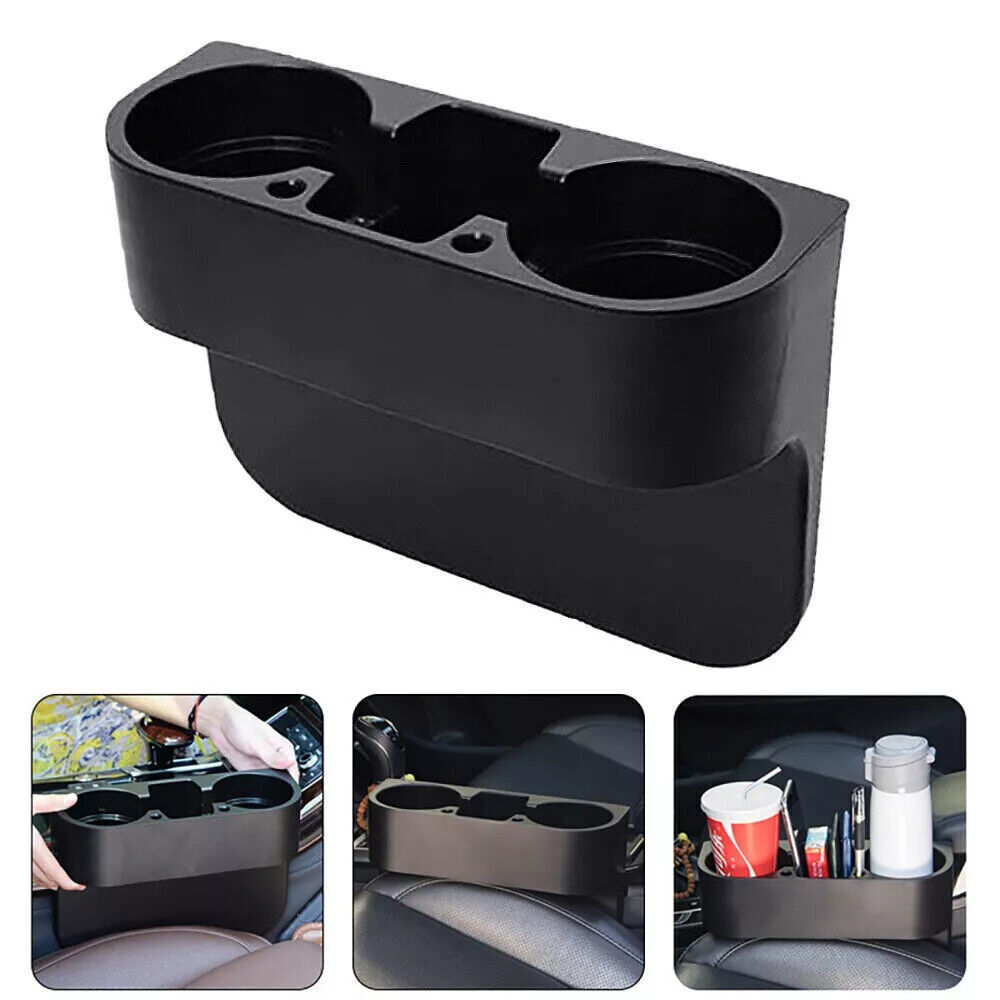 Multifunctional Car Seat Gap Organizer with Cup Holder & Phone Storage  