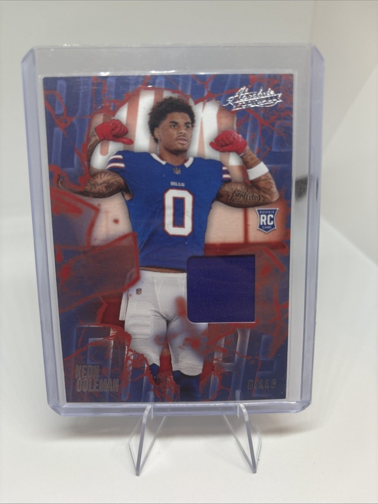 2024 Panini Absolute - Rookie Force Keon Coleman #RF-KCN (MEM, RC)